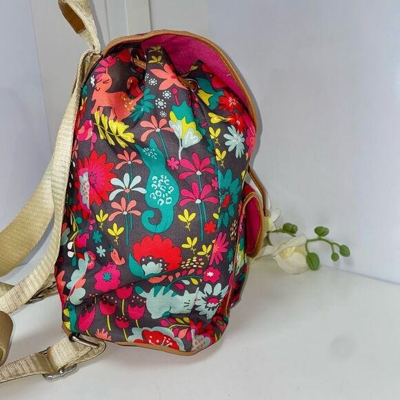 Lily Bloom Multicolor Floral Backpack - Picture 3 of 8